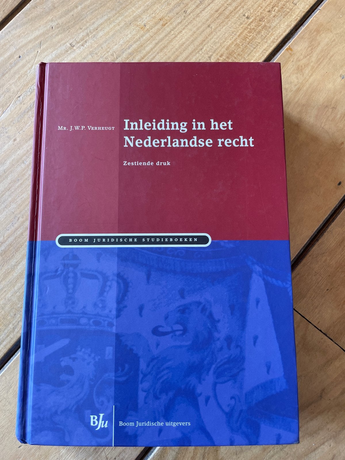 Inleiding in het Nederlandse recht - Mr. J.W.P. Verheugt, Ophalen of Verzenden, Gamma, Zo goed als nieuw, HBO