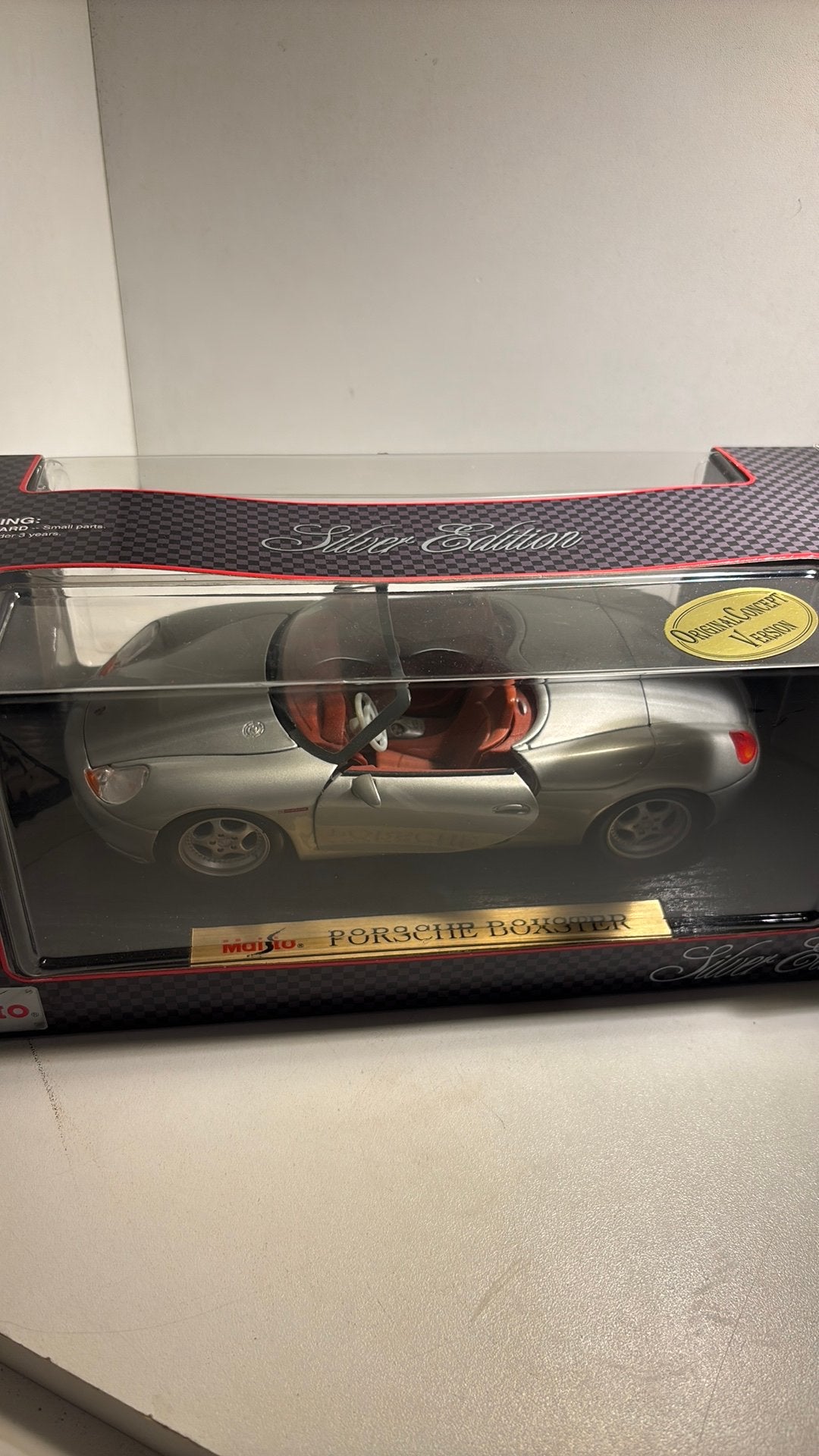 Porsche boxster maisto 1.18, Maisto, A, Ophalen of Verzenden, A