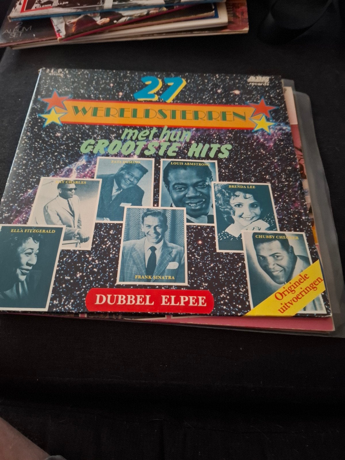 Partij 6 vintage LP albums – Elvis, Sinatra, Ray Charles, 50, Ophalen, LP, Gebruikt, Pop