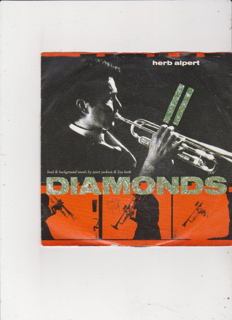 Single Herb Alpert - Diamonds, Cd's en Dvd's, Vinyl Singles, Ophalen of Verzenden, Gebruikt, 7 inch, Pop