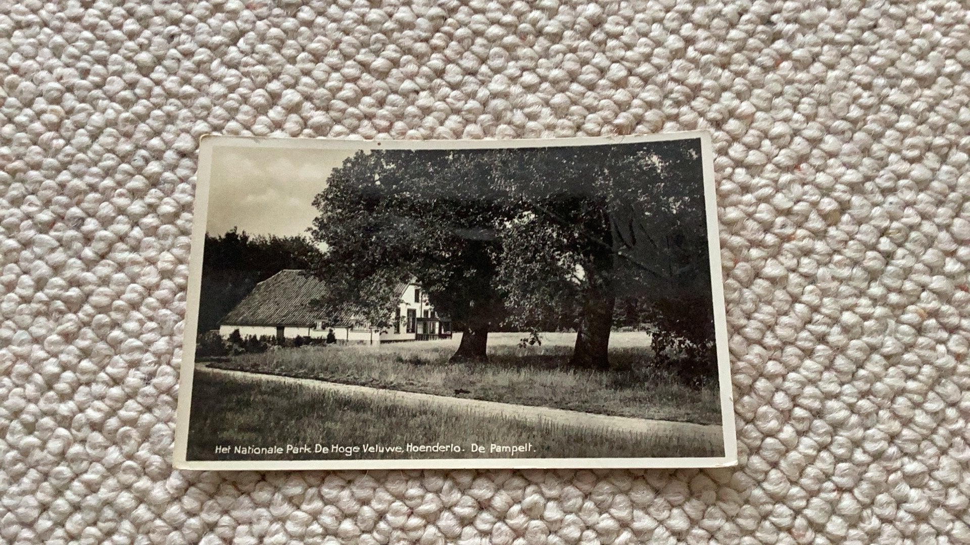 Ansichtkaart Hoenderloo De Hoge Veluwe “De Pampelt”. 940, Verzamelen, Ophalen of Verzenden, 1940 tot 1960, Gelopen, Gelderland