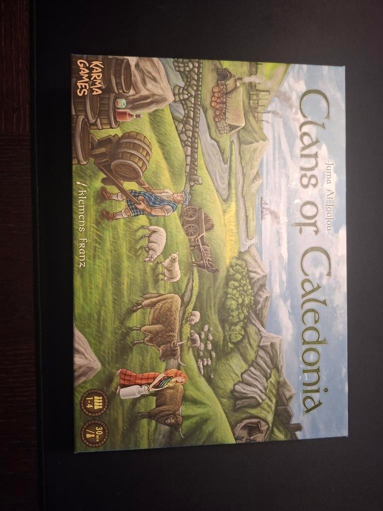 Clans of Caledonia bordspel - Strategisch Schots spel, Een of twee spelers, Ophalen of Verzenden, Zo goed als nieuw, Karma Games