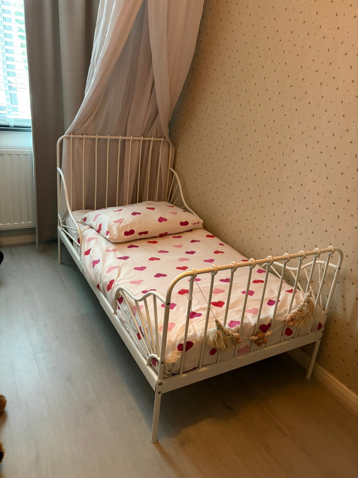 Ikea minnen 80x 150 compleet, Ophalen, 70 tot 85 cm, Zo goed als nieuw, Matras