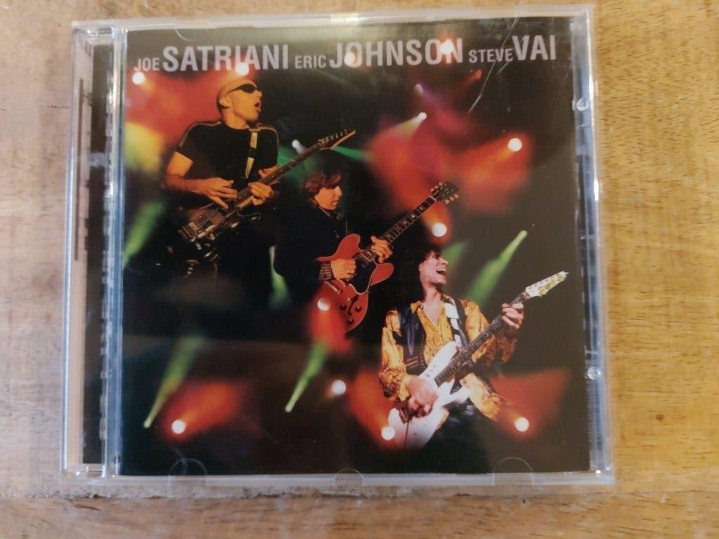 CD Joe Satriani, Eric Johnson, Steve Vai, G3-Live In Concert, Ophalen of Verzenden, Zo goed als nieuw, Poprock