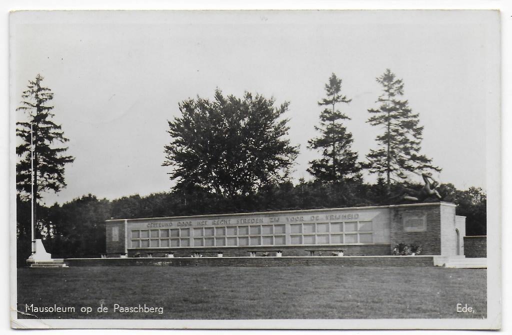 Ede Sonnevanck vakantiecentrum ansichtkaart B7410 uit 1950, Ophalen of Verzenden, 1940 tot 1960, Gelopen, Gelderland