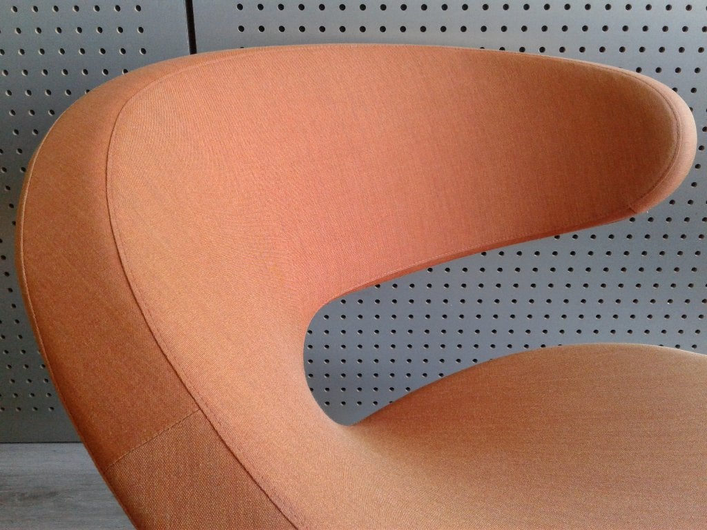 Variér (Stokke) Peel Club (Terracotta) Heel Mooi!, Huis en Inrichting, Fauteuils, Overige materialen, Ophalen of Verzenden, Zo goed als nieuw