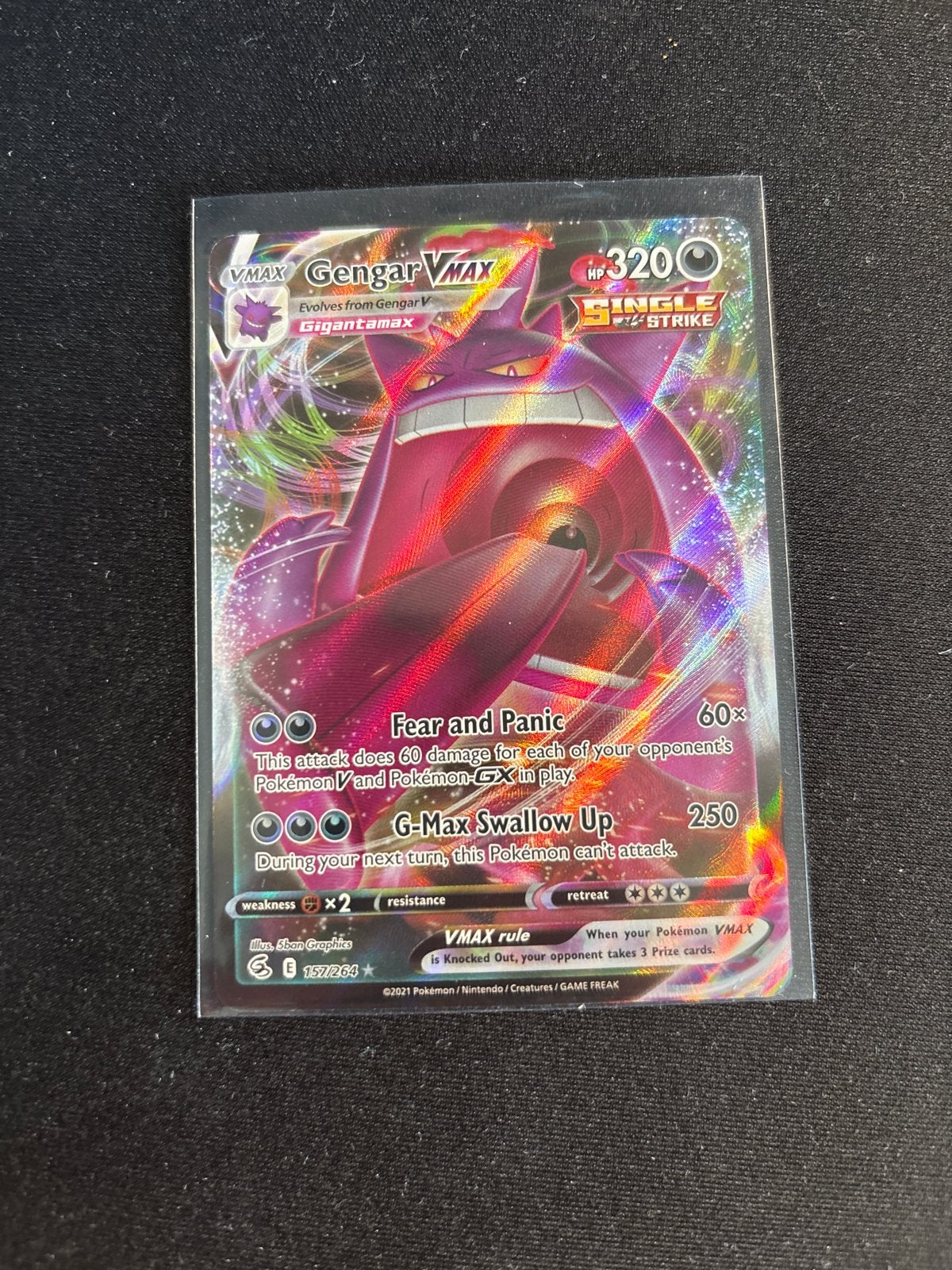Gengar 157/264 | NM | Fusion Strike, Verzenden, Zo goed als nieuw, Losse kaart