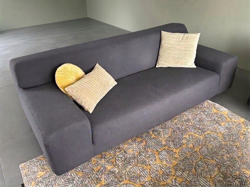 Linteloo Amalfi 2,5-zits bank - Antraciet textiel, Gebruikt, 100 tot 125 cm, Driepersoons, Ophalen of Verzenden