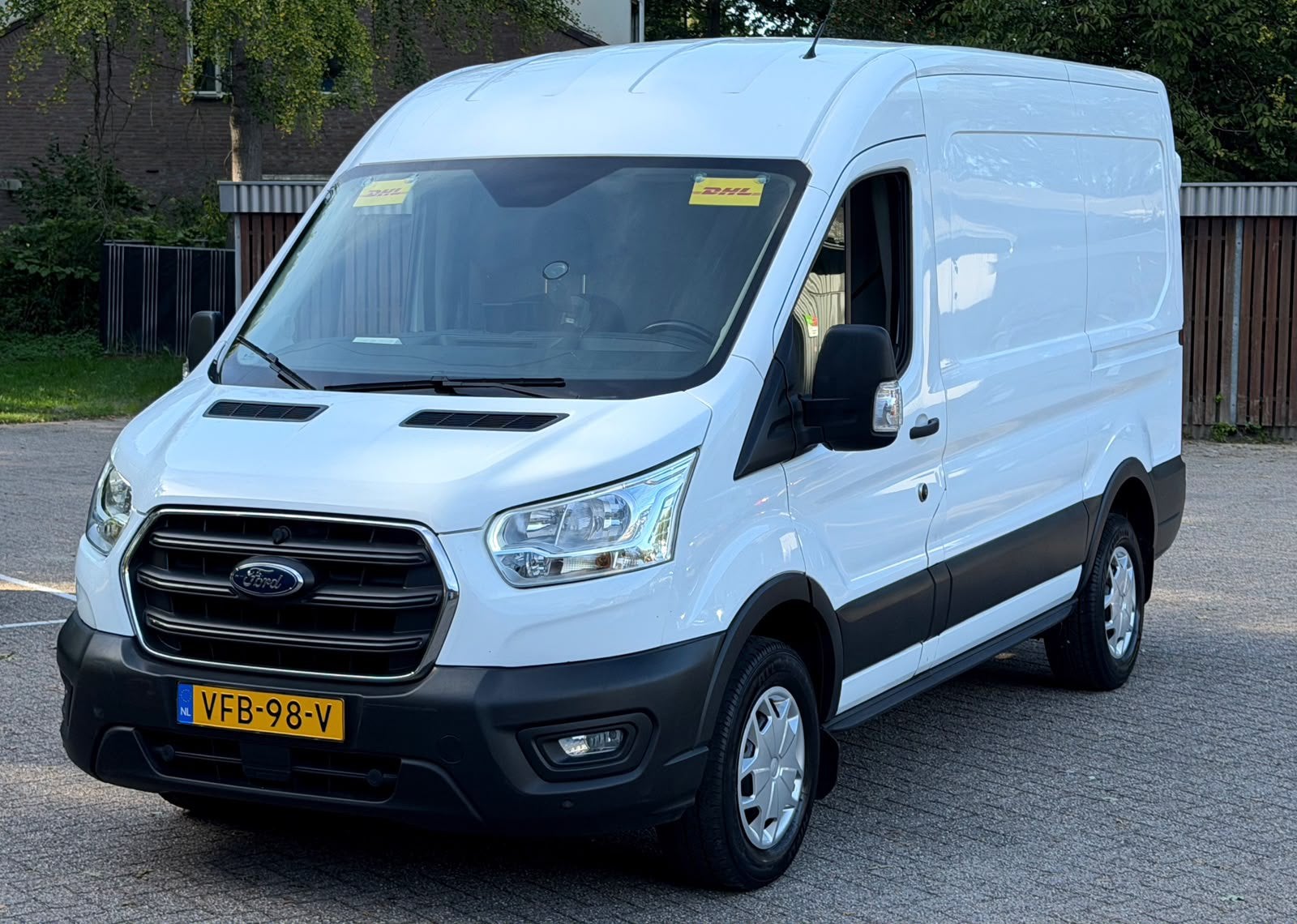 Ford Transit Gbdc 350 L2h2 Tdci 130pk FWD 2020 Wit, Auto's, Bestelauto's, Voorwielaandrijving, 1995 cc, 4 cilinders, 129 pk