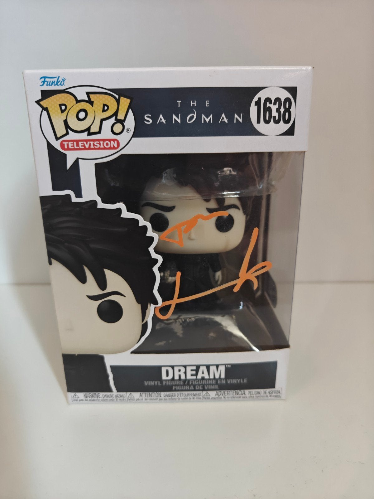 Funko Pop! The Sandman Dream #1638 gesigneerd Tom Sturridge, Ophalen of Verzenden, Nieuw