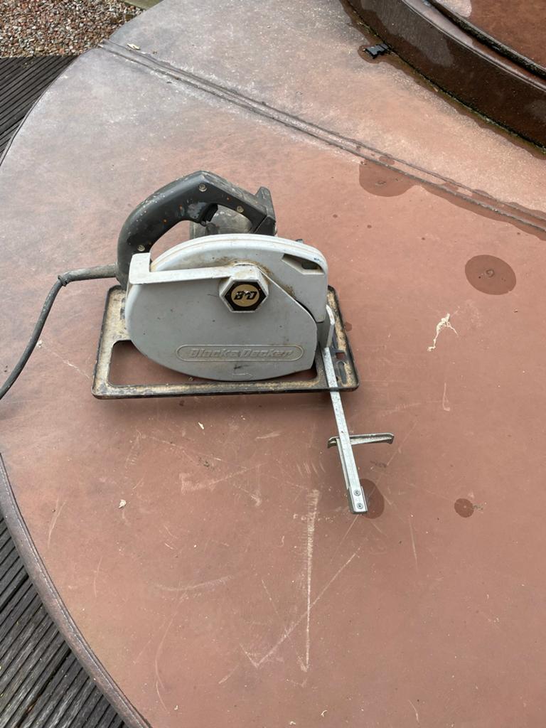 Black & Decker Cirkelzaag - Gebruikt, Ophalen of Verzenden, Gebruikt
