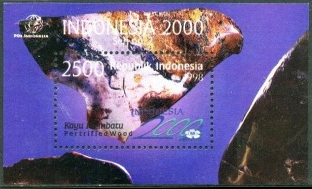 INDONESIË 1998 Mineralen – INDONESIA Blokje, Michel: B-127,, Verzenden, Postfris, Zuidoost-Azië