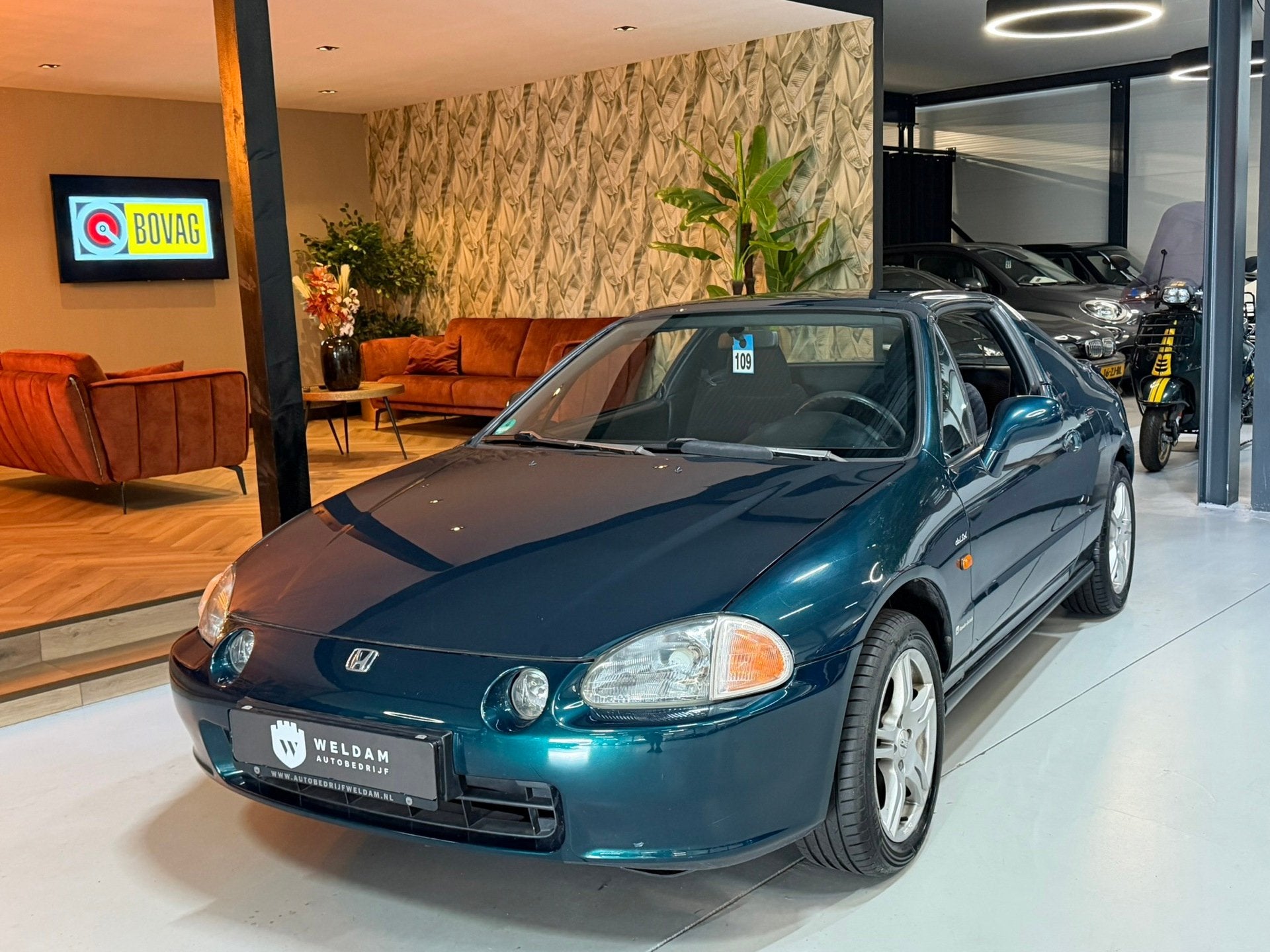 Honda CRX 1.6 ESi|1996|Nieuwe APK|Dealer onderhouden|Cabrio|, foto 8