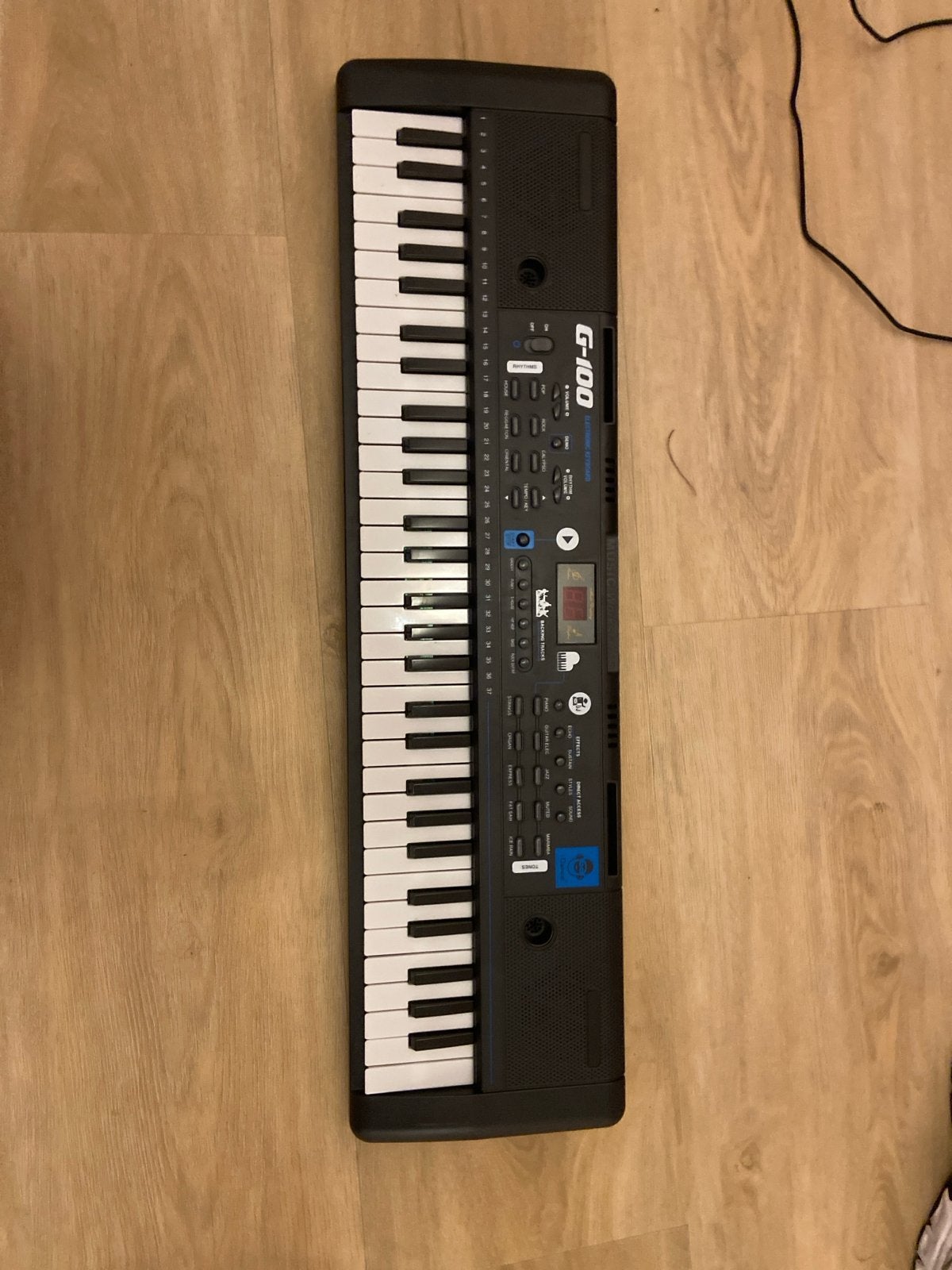G-100 Elektronisch Keyboard - Ideaal voor beginners, Ophalen, Gebruikt, 61 toetsen, Overige merken