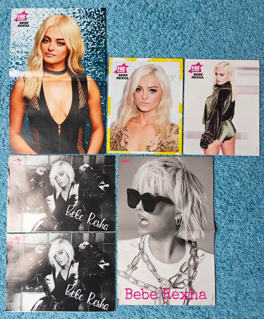 Bebe Rexha posters hitkrant, Ophalen of Verzenden, Nieuw, Muziek