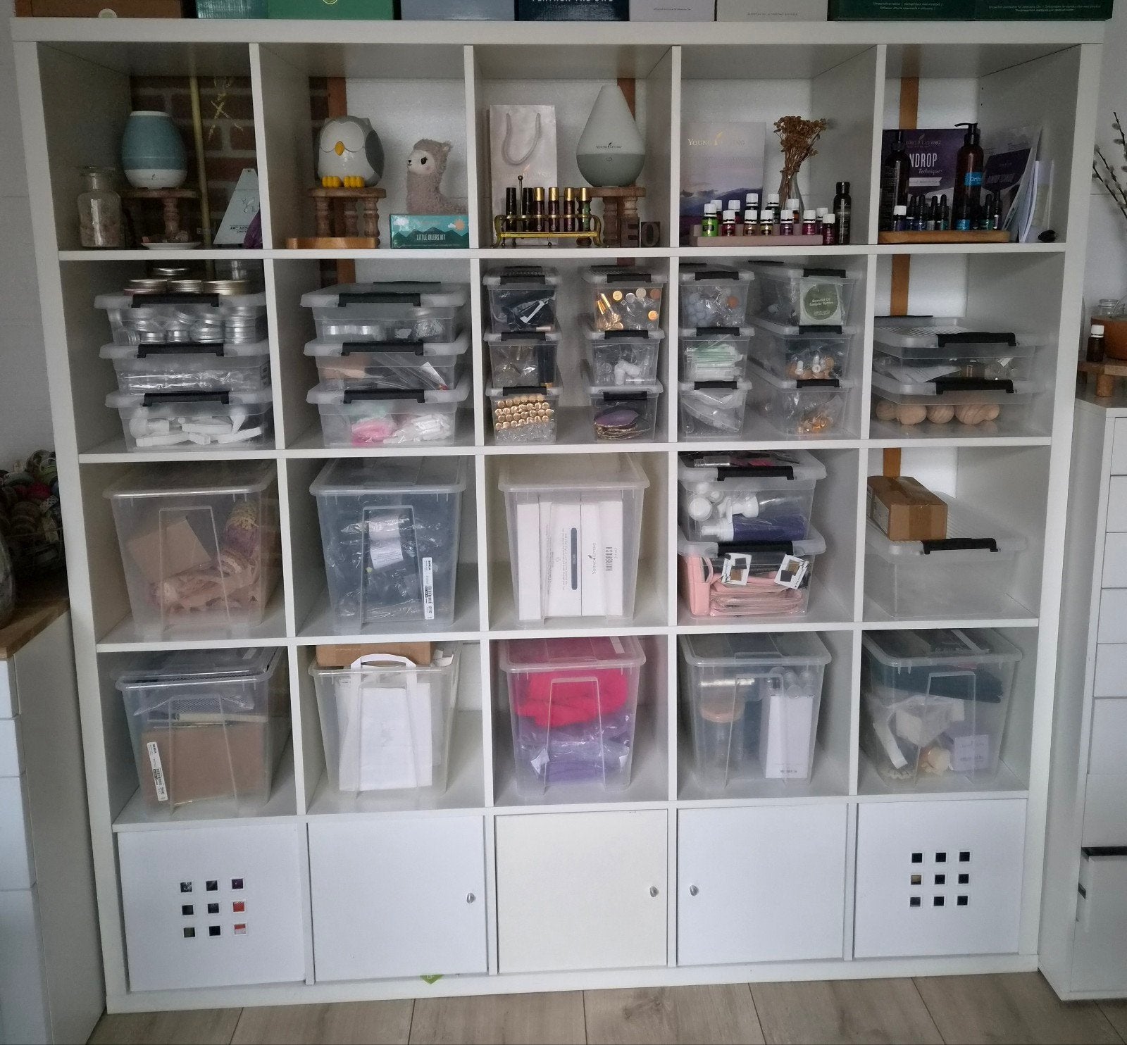 Kallax vakkenkast wit  Ikea 5*5, Ophalen