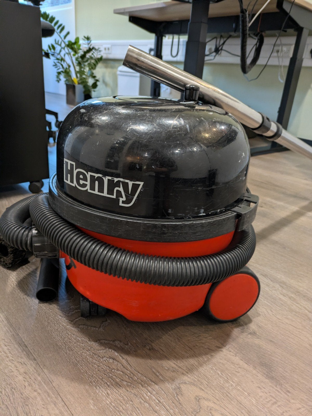 Gebruikte Henry stofzuiger met accessoires, Witgoed en Apparatuur, Inclusief accessoires, Gebruikt, Numatic, Sledestofzuiger