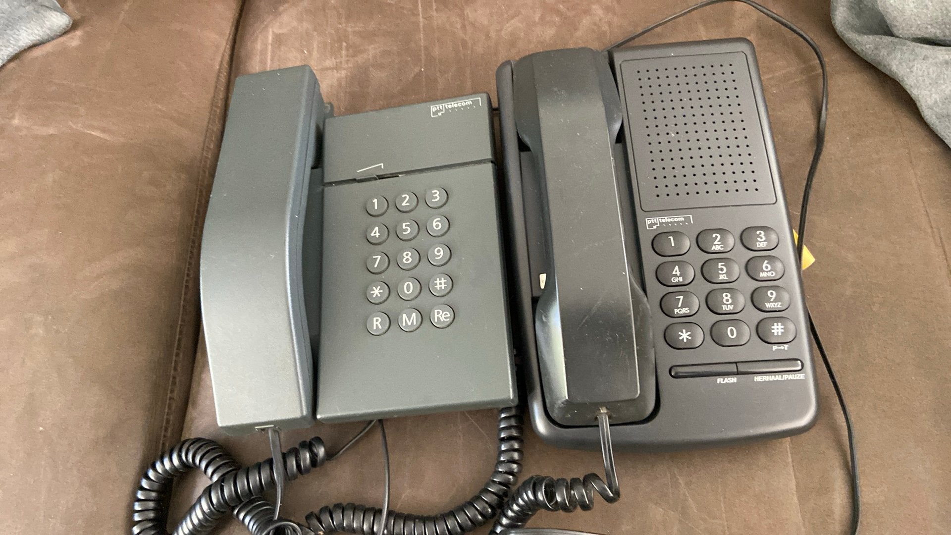 PTT telecom telefoon vintage druktoets, Telecommunicatie, Vaste telefoons | Niet Draadloos, Ophalen of Verzenden, Gebruikt