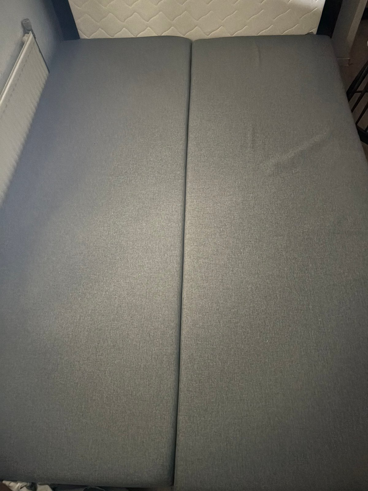 Gratis losse boxspring bedden  met matras, Ophalen, Gebruikt, Tweepersoons, 140 cm