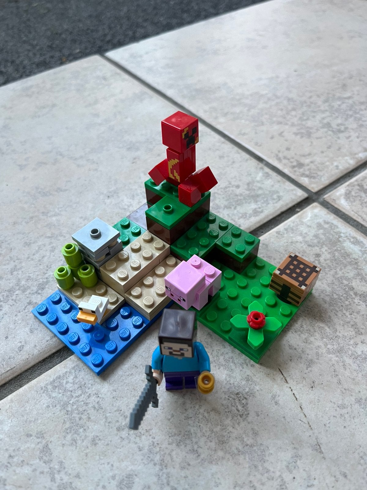 Lego Minecraft 21177, Minecraft, Lego, Ophalen of Verzenden, Zo goed als nieuw