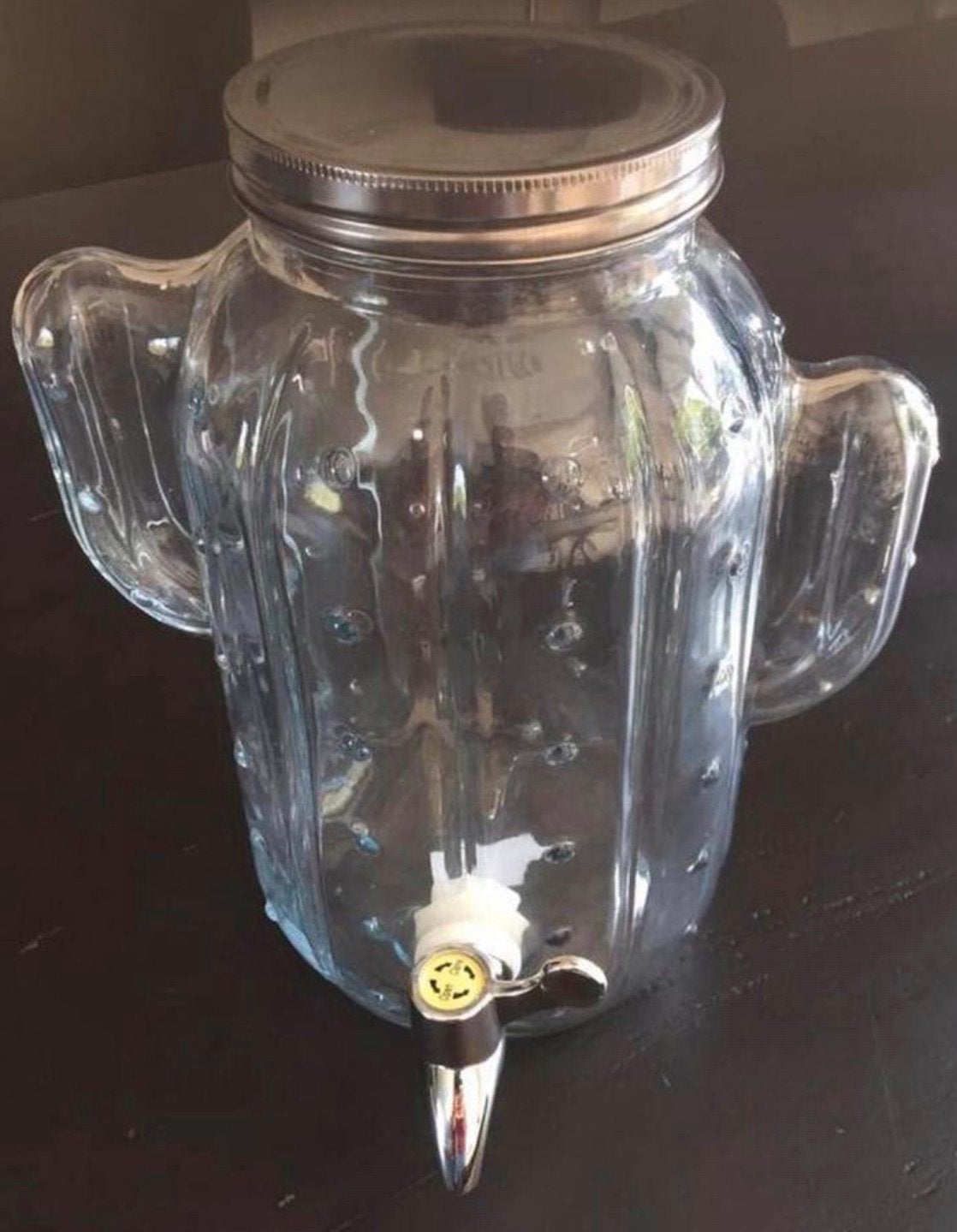 Water / limonade tab cactus ( glas), Huis en Inrichting, Keuken | Keukenbenodigdheden, Ophalen of Verzenden