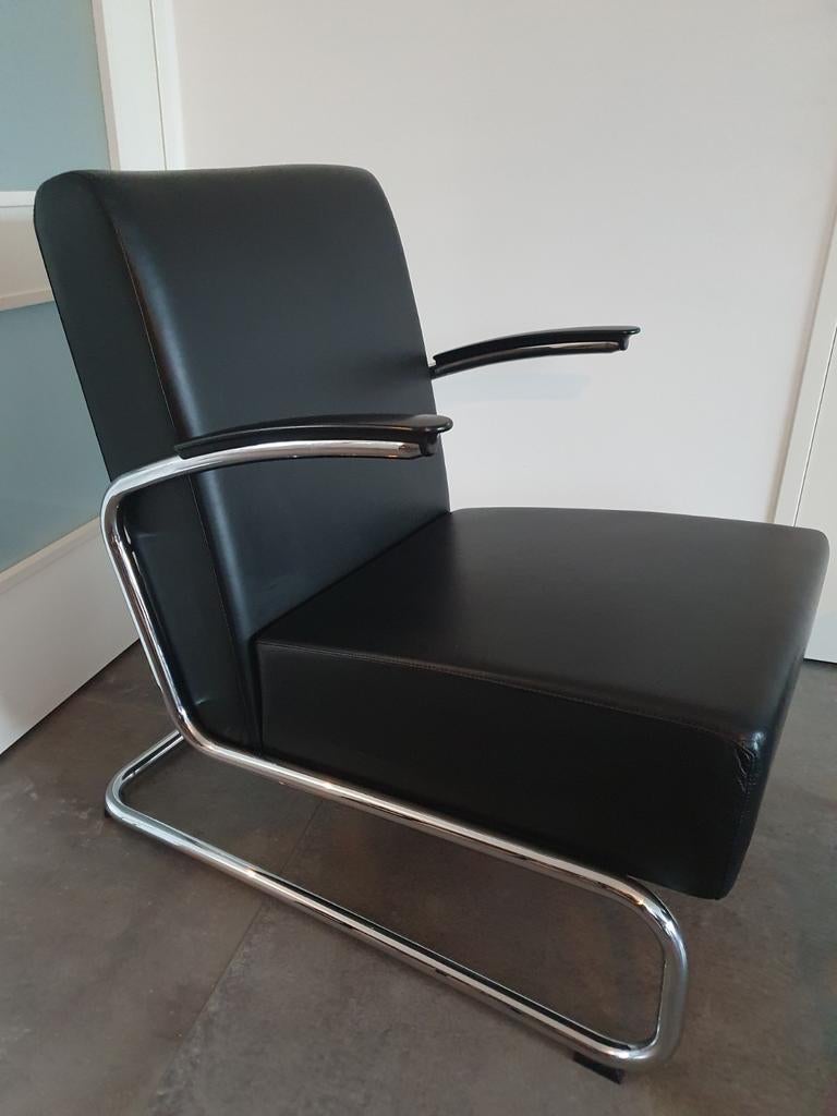 Gispen Dutch Originals 405 fauteuil, Ophalen of Verzenden, Zo goed als nieuw, Leer, Gispen
