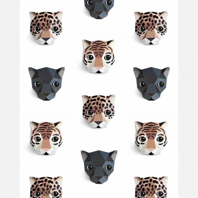 Kinderbehang Vliesbehang Panter Licht Studio Ditte, Mail@studioditte.nl, Baronielaan 252 4837 BH Breda, Nieuw, Studio Ditte