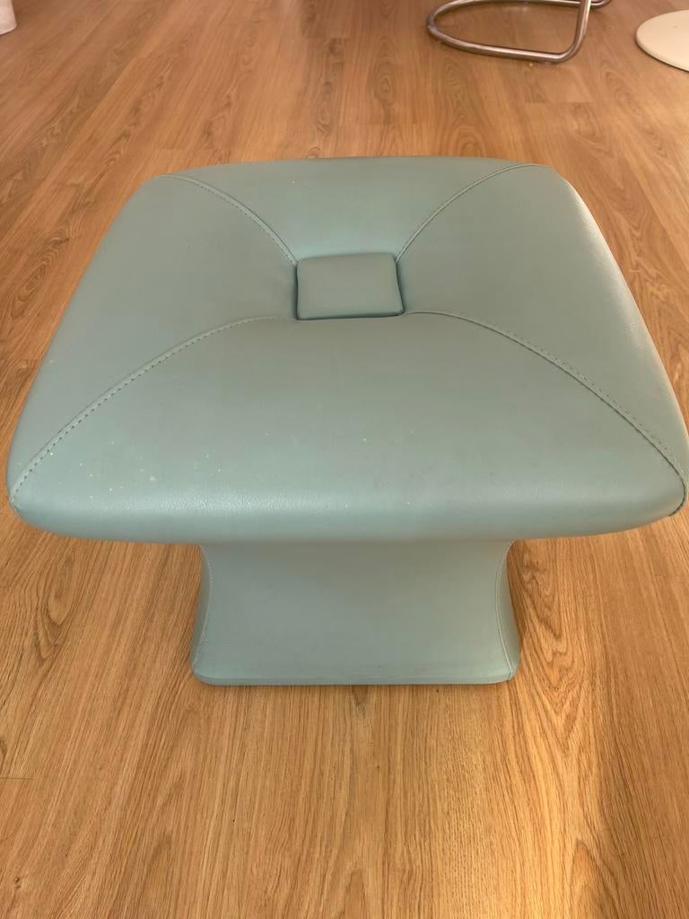Vintage poef/ hocker nieuwstaat!, Verzamelen, Retro, Ophalen, Huis en Inrichting