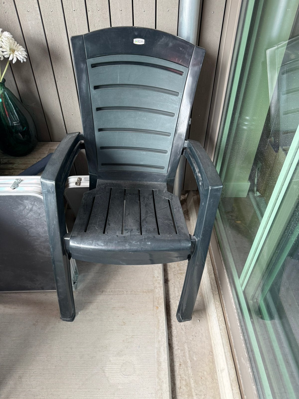 2 stuks Jardin stoelen, Ophalen, Gebruikt, Kunststof