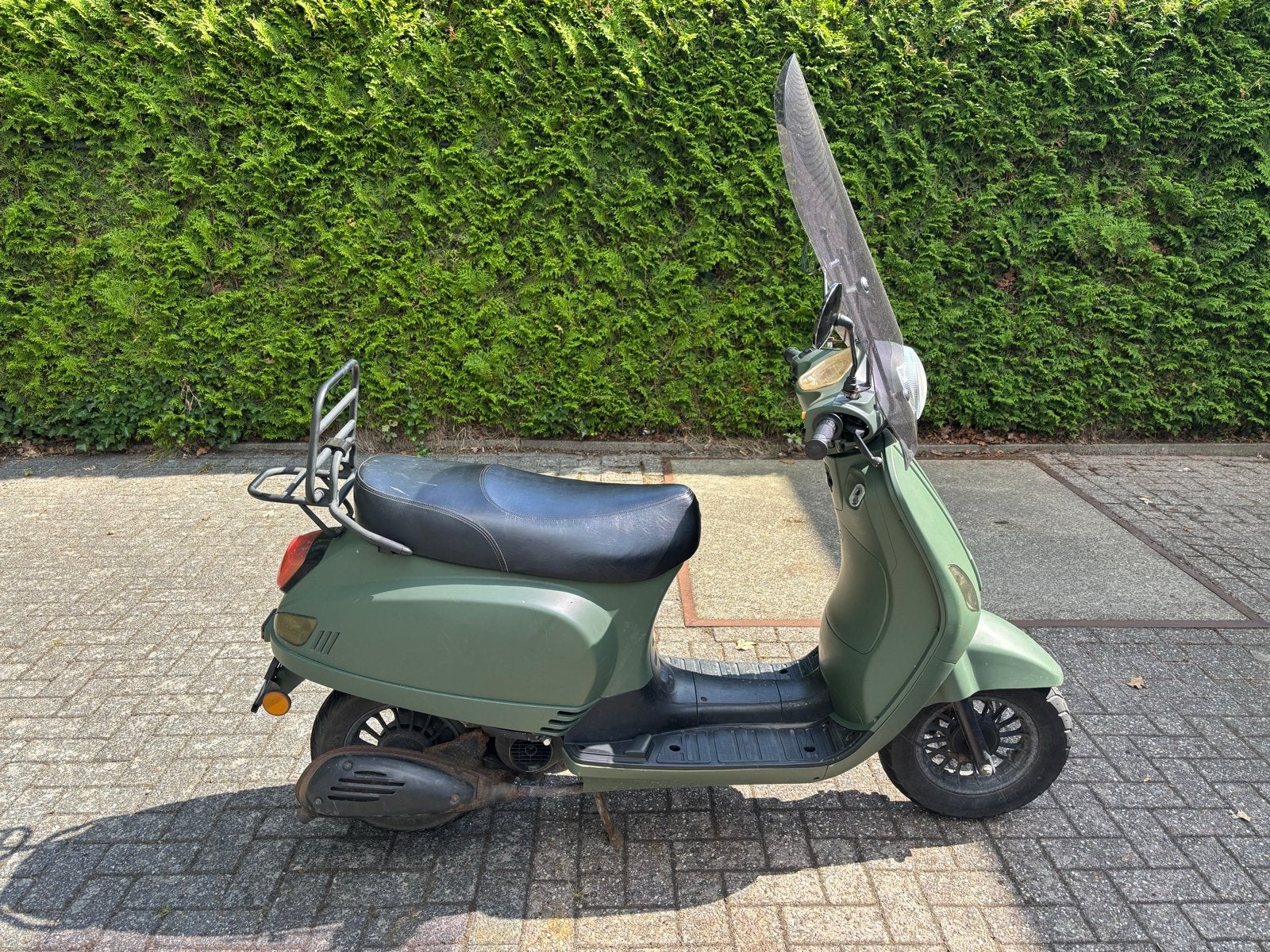 Snorscooter mat groen, Ophalen of Verzenden, Gebruikt, Benzine, Overige merken