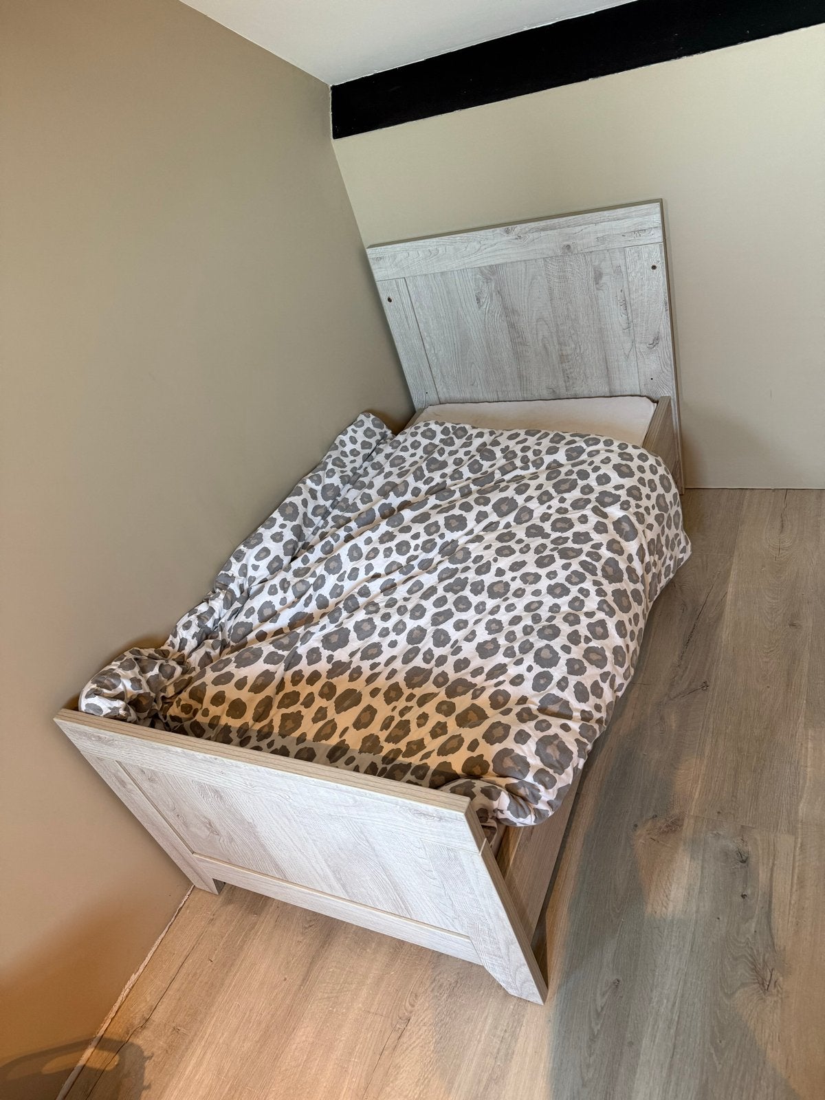 Kinderbed met ombouwbaar ledikant 146x 78, Ophalen, 90 cm, 190 cm of minder, Zo goed als nieuw