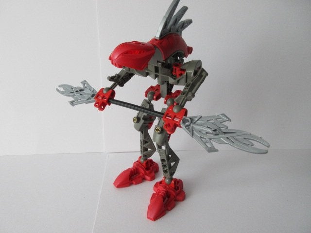 8592 Bionicle Piraka Turahk, Ophalen of Verzenden, Zo goed als nieuw, Complete set, Lego