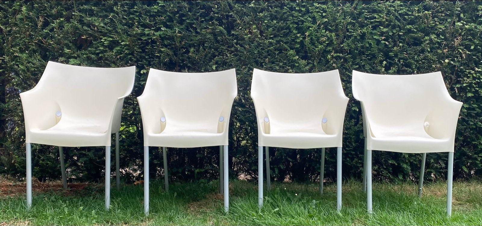 4 Dr. No stoelen van Philippe Starck voor Kartell, Huis en Inrichting, Ophalen, Kunststof, Gebruikt, Overige kleuren
