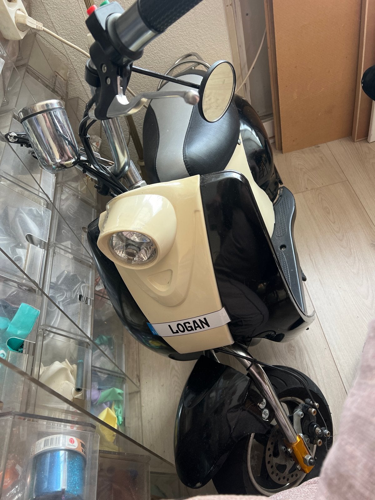 Elektrische scooter kids - Max 12km/u, licht & toeter, Ophalen, Gebruikt, Overige typen