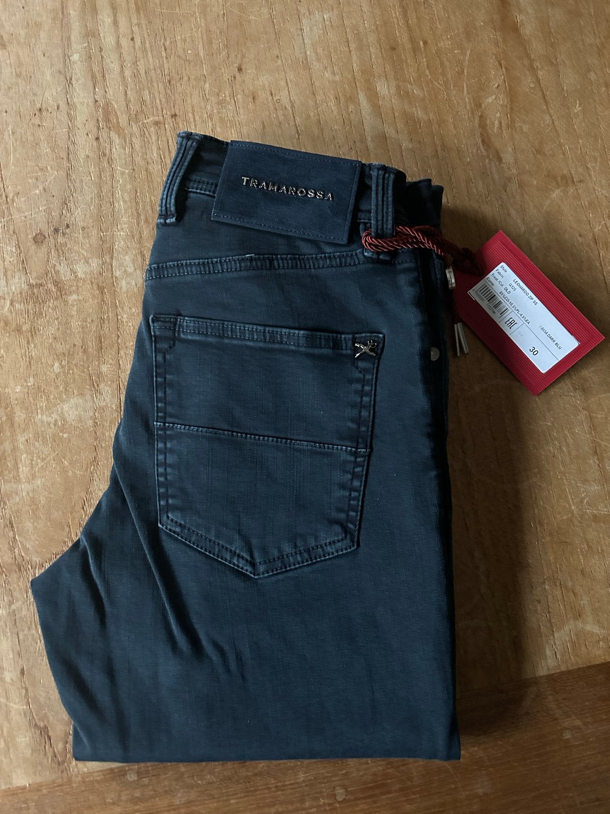 Tramarossa Leonardo Zip SS Jeans maat 30 - Nieuw met label, Ophalen of Verzenden, Nieuw, Blauw, W32 (confectie 46) of kleiner