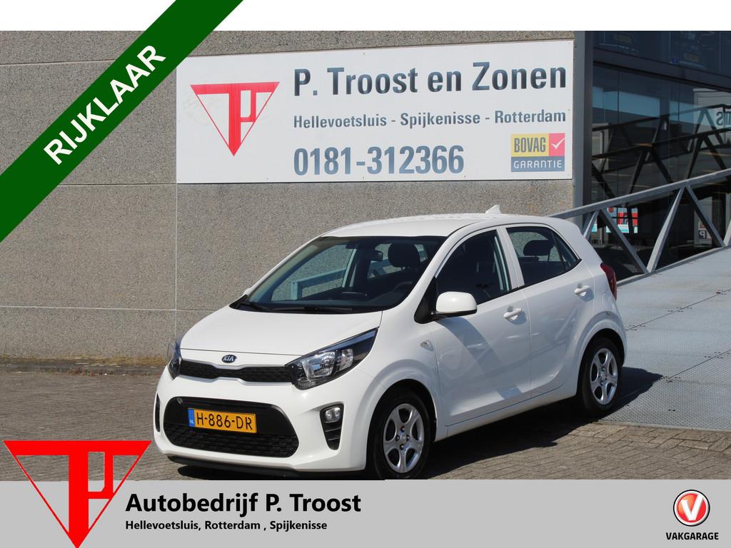 Kia Picanto 1.0 MPi ComfortPlusLine Airco/Achteruitrijcamera, Voorwielaandrijving, Stof, Gebruikt, 4 stoelen