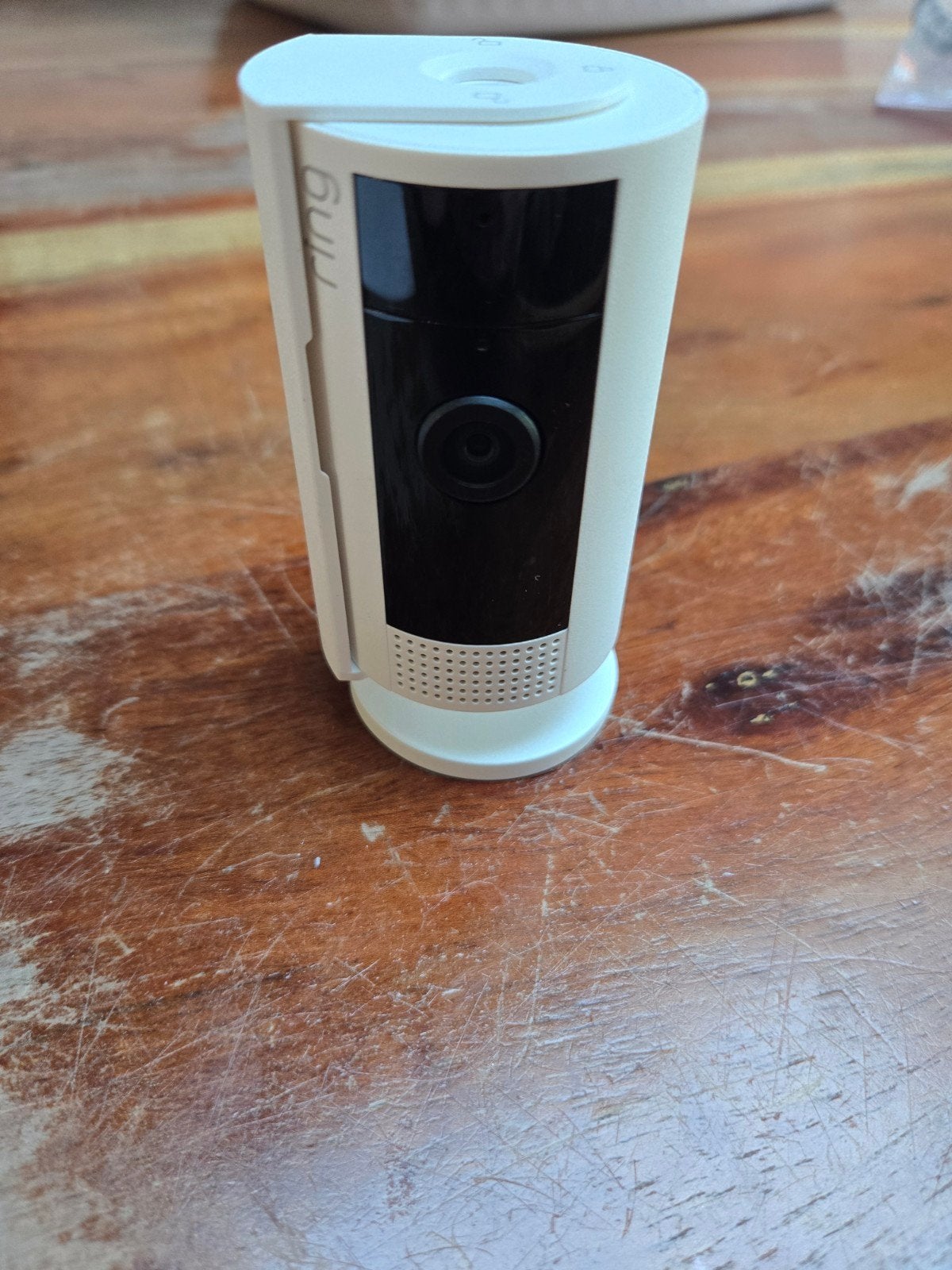 Ring Indoor Camera met lader (mist klepje), Ophalen of Verzenden, Gebruikt, Binnencamera