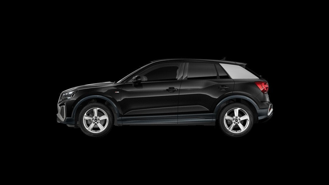 Audi Q2 35 TFSI S Edition | Automaat | Sportstoelen | Bekled, 4 cilinders, 150 pk, Leder en Stof, Zwart
