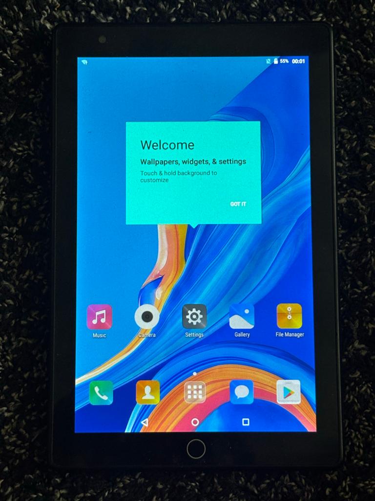 Tablet met Android OS - Zo goed, Ophalen of Verzenden, Zo goed als nieuw, Wi-Fi en Mobiel internet, 7 inch of minder