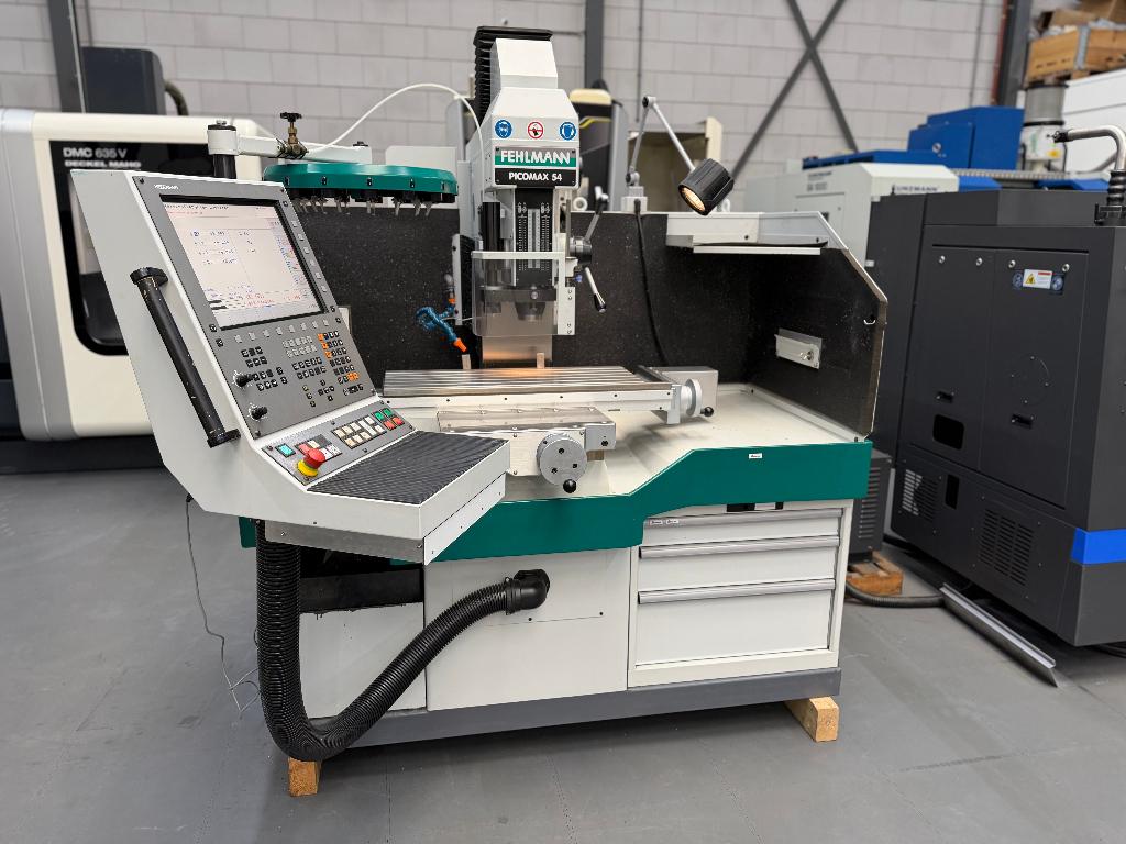 CNC Precisie Boor-/Freesmachine FEHLMANN PICOMAX 54, Ophalen, 500 tot 1000 mm, Zo goed als nieuw, Freesbank