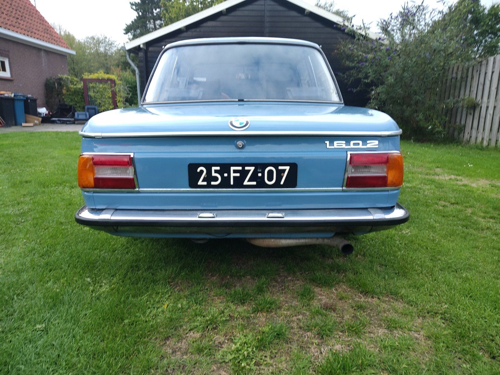 BMW 1602 2002 2.0 1975 Blauw Oldtimer, foto 6