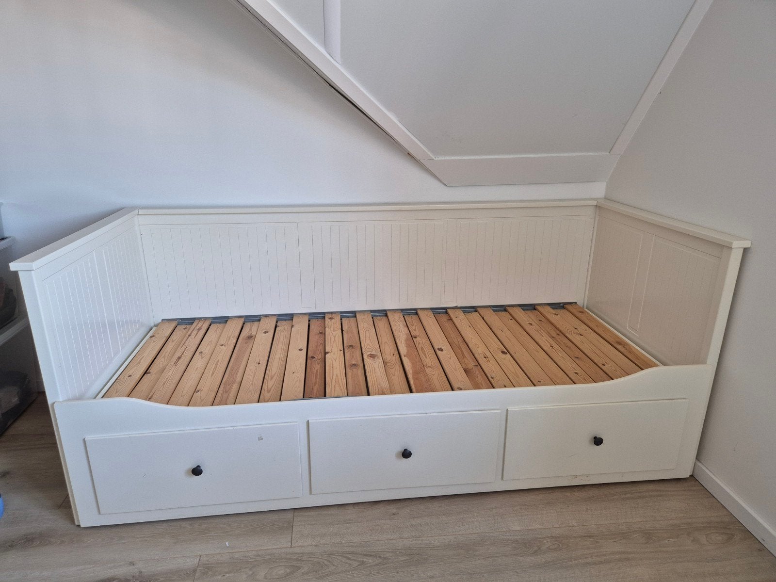 IKEA HEMNES bedbank wit 80x200 met 3 lades, Kinderen en Baby's, Kinderkamer | Bedden, Ophalen of Verzenden, Gebruikt, 180 cm of meer