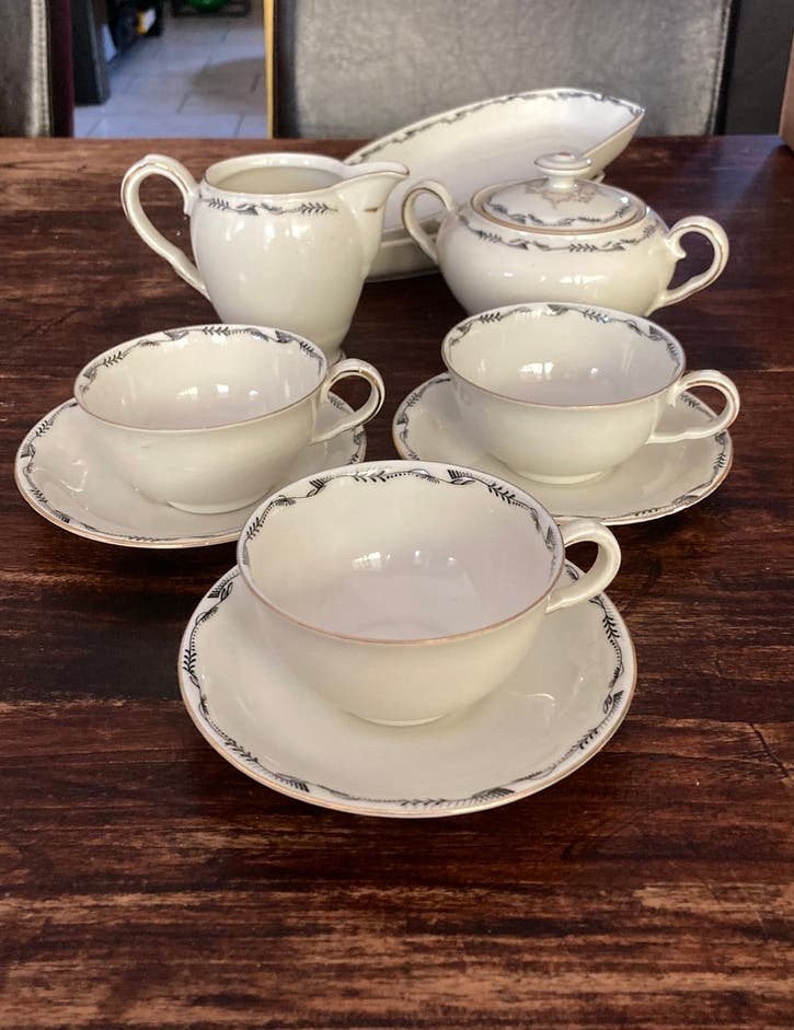 Felda Rhön | Germany | Art nouveau | Wille & Co | servies, Ophalen of Verzenden