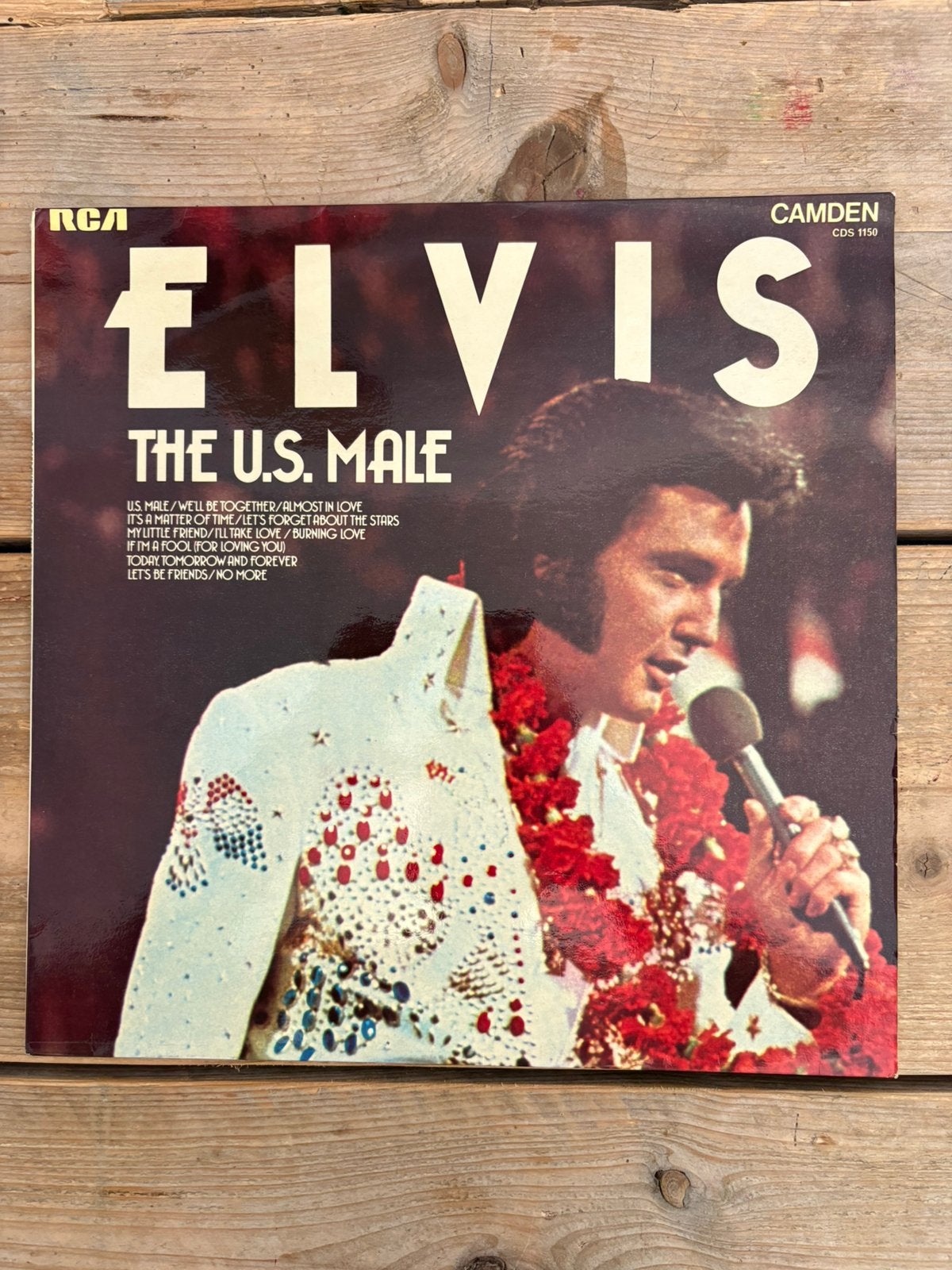 Elvis Presley ‘The U.S. Male’, Ophalen of Verzenden, Zo goed als nieuw, 12 inch