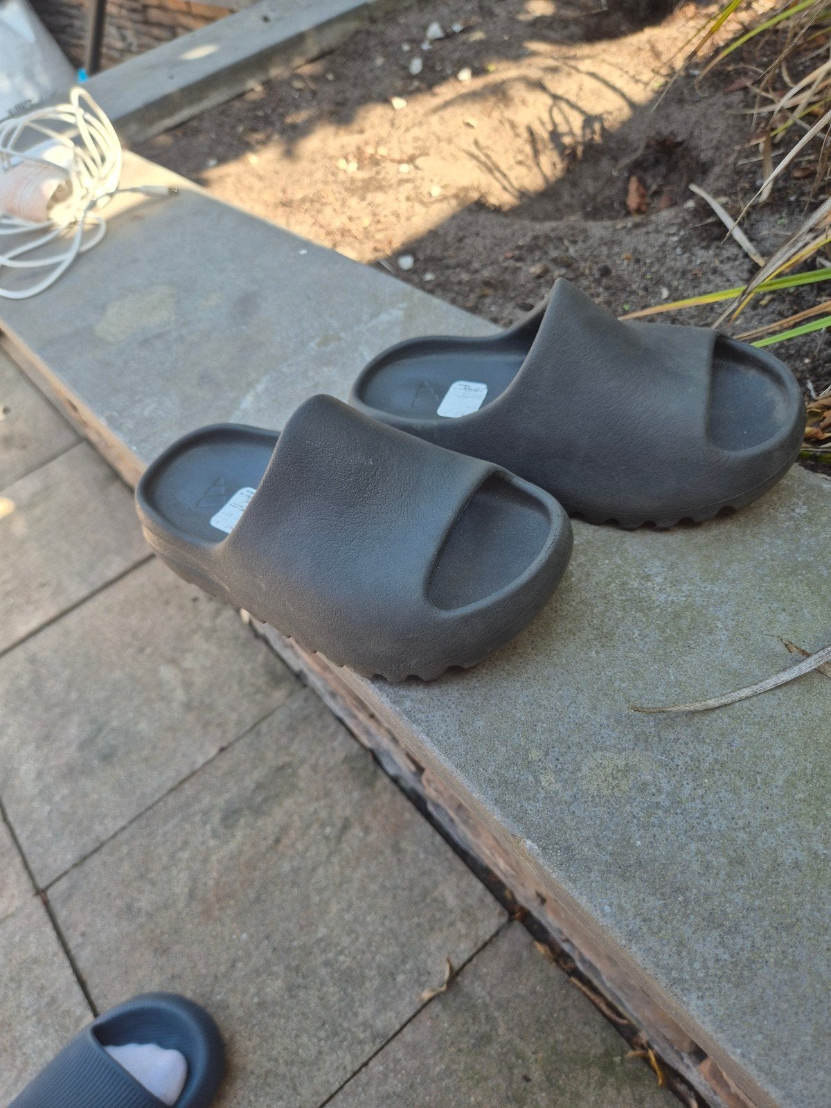Adidas Slippers Maat 30, Slippers, Adidas, Ophalen of Verzenden, Grijs