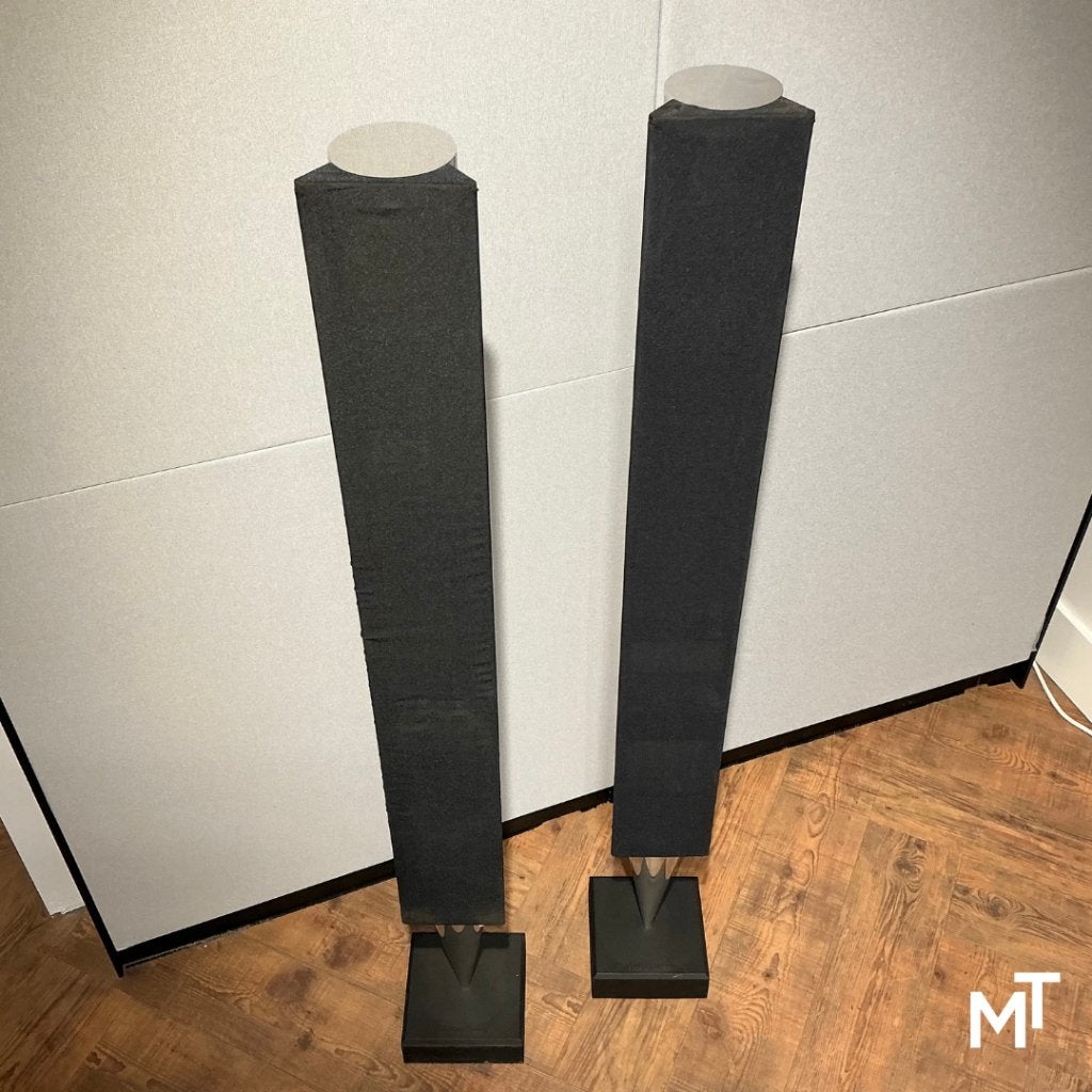 Bang & Olufsen Beolab 8000 Silver/Black incl nieuwe covers, Bang & Olufsen, Speakerset, Zo goed als nieuw, Bang & Olufsen