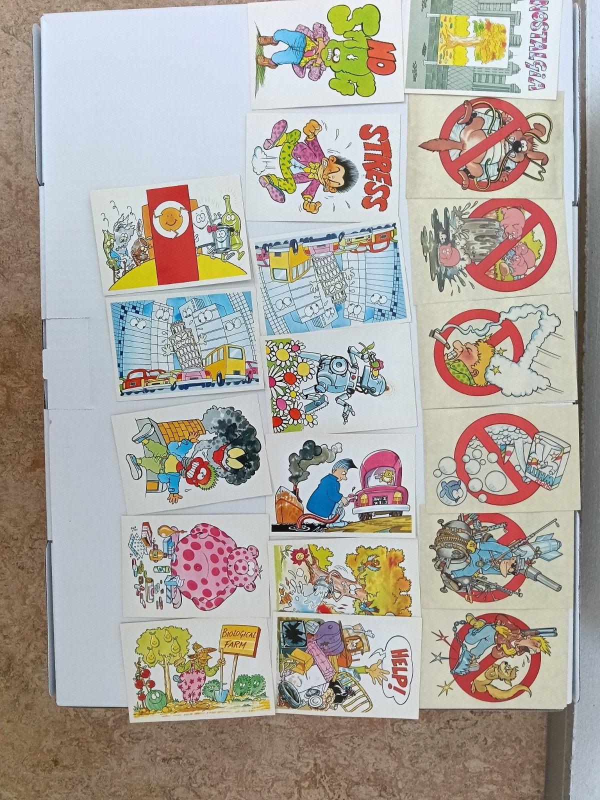 fantastickers panini, Verzenden, Gebruikt