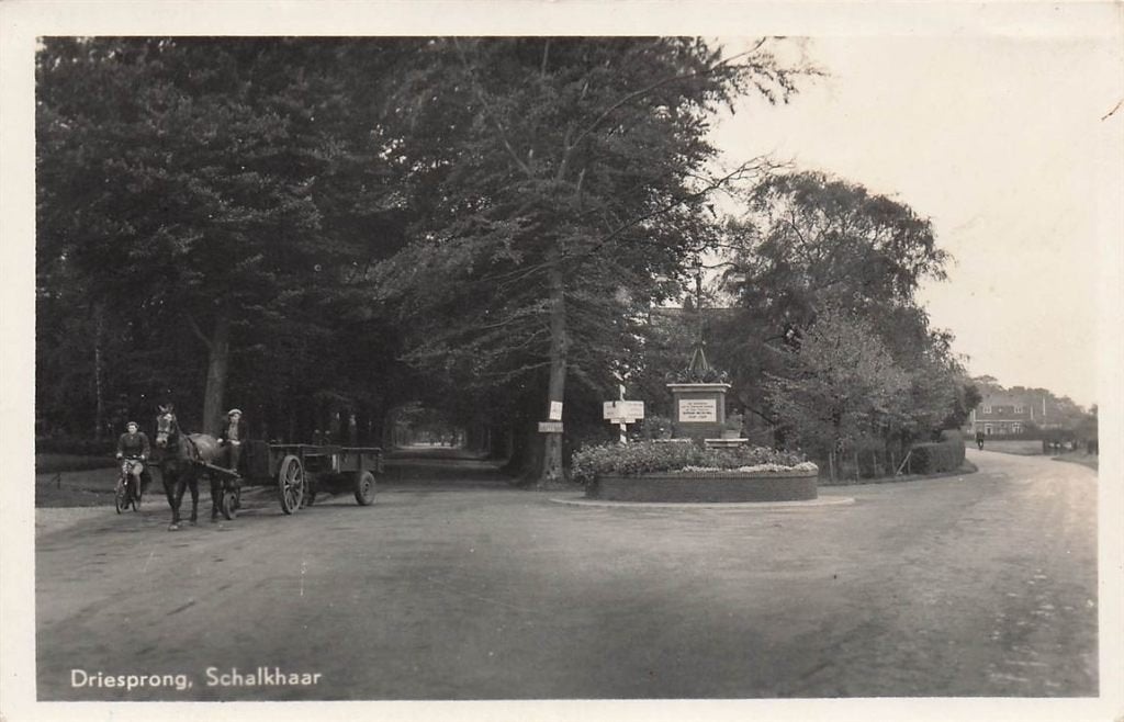 702-125-037 Driesprong Schalkhaar, Verzamelen, Ophalen of Verzenden, Voor 1920, Overijssel
