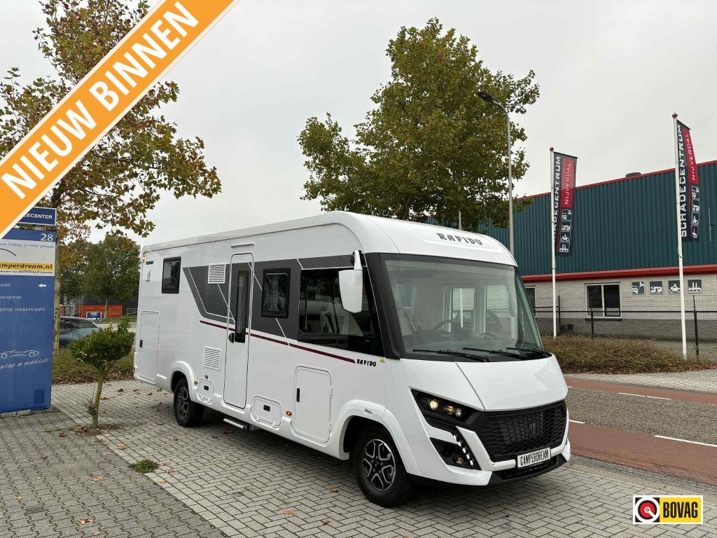 Rapido 8096 DF Alko Chassis, Caravans en Kamperen, Bedrijf, Diesel, Rapido, 7 tot 8 meter