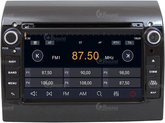 Autoradio Fiat Ducato 290 – Multimedia Speler, Corvance B.V., Verzenden, Nieuw, Corvancebol@gmail.com
